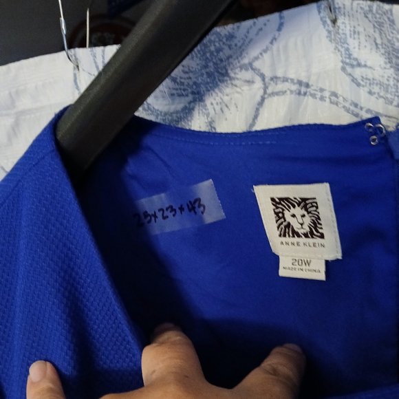 Anne Klein Dress sz 20W - Picture 3 of 4